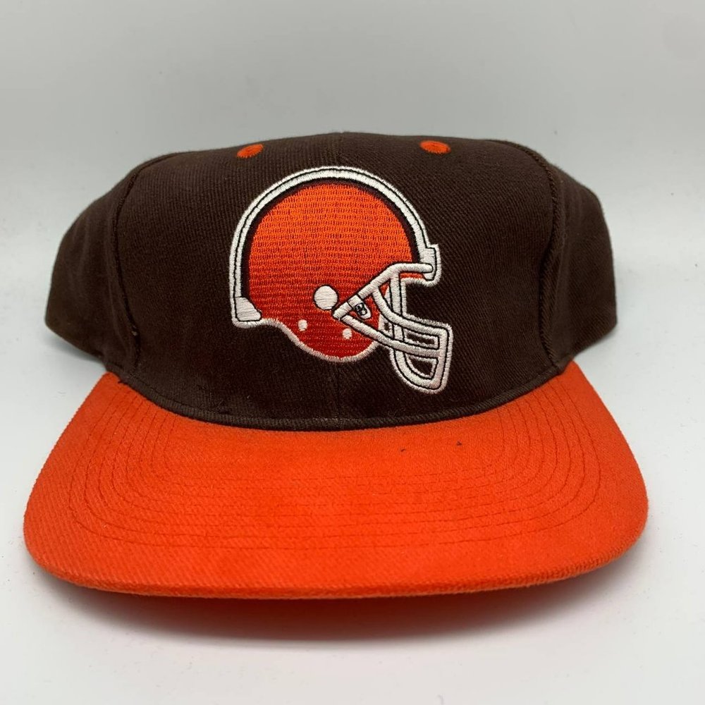 Vintage Cleveland Browns NFL Wool Drew Pearson Hat Snapback Cap New Men